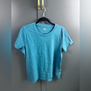 Madewell Northside Vintage Tee in Size Large in Color Teal